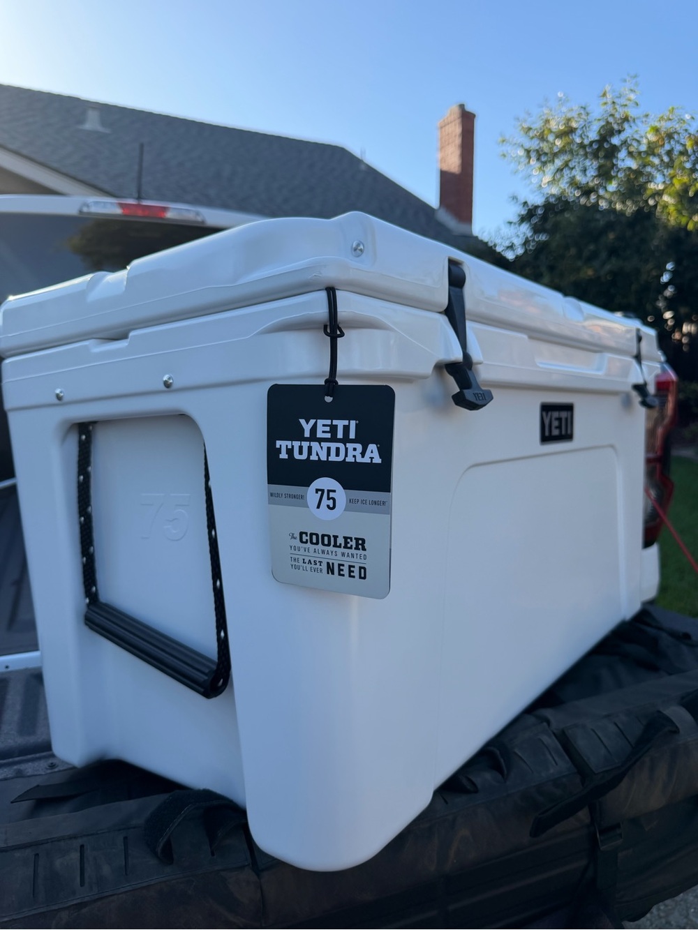 Yeti Tundra COOLER 75 White Heavy-Duty